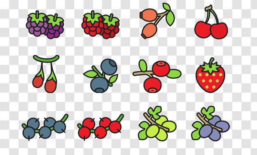 Fruit Mousse Berry Clip Art - Aedmaasikas - Red Grape Blueberry Transparent PNG