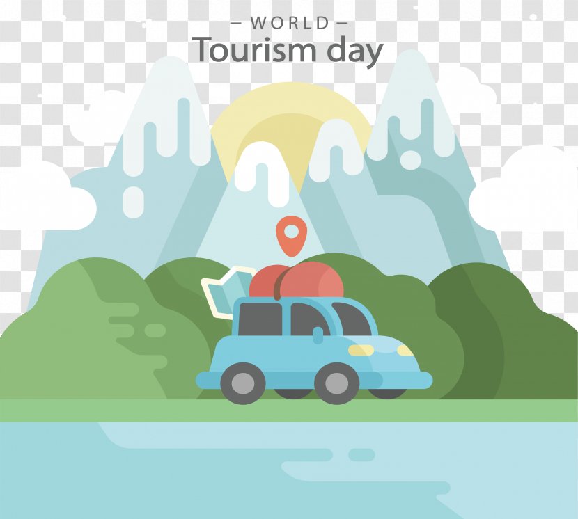 Car World Tourism Day Travel U81eau99d5u904a - Text - Auto Driving Tour Transparent PNG