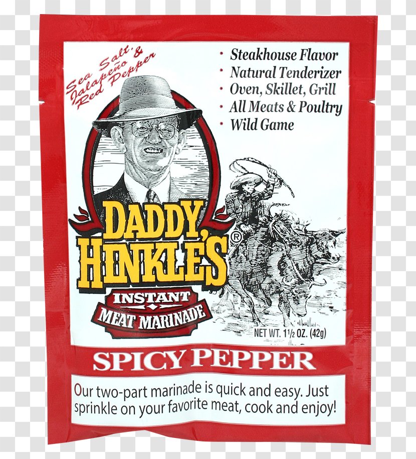 Spice Rub Daddy Hinkle's Inc Marination Black Pepper - Meat Transparent PNG