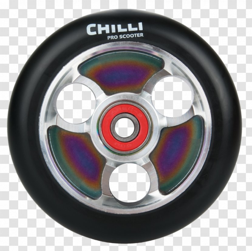 Kick Scooter Wheel Freestyle Scootering Aluminium - Alloy Transparent PNG