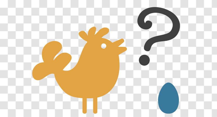 Chicken Or The Egg Question Mark - Beak - Alcohol Dependence Syndrome Transparent PNG