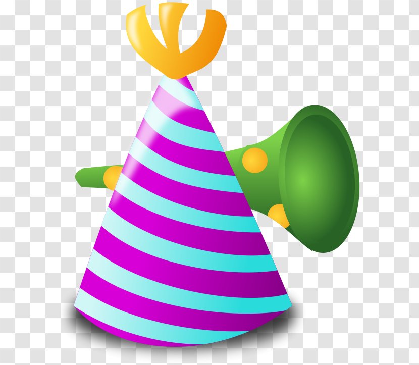 Birthday Vector Graphics Clip Art Party Hat Transparent PNG