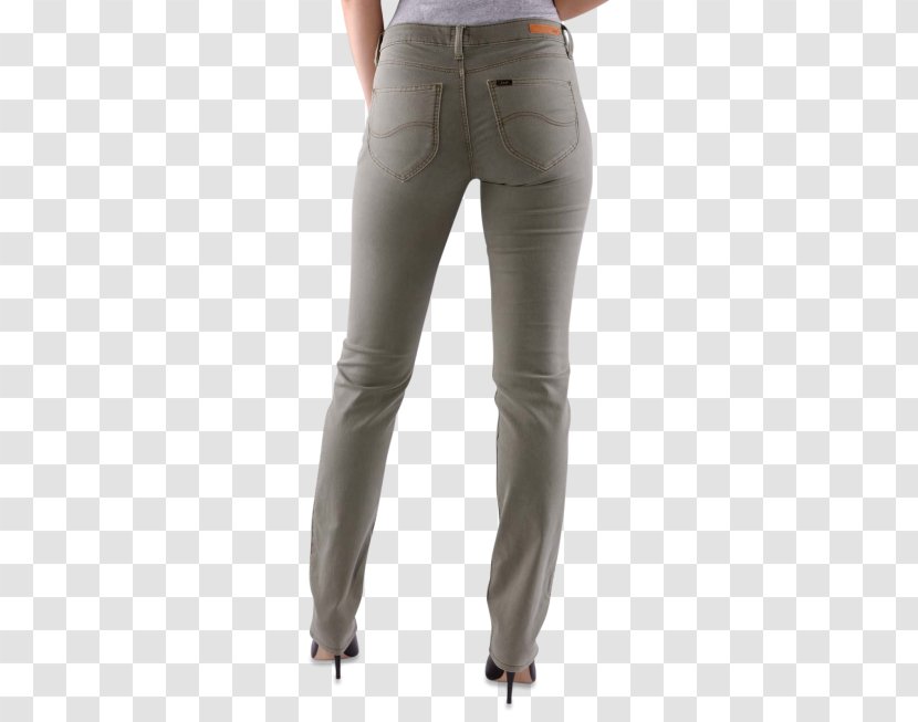 Jeans Khaki Waist - Pocket - Straight Trousers Transparent PNG