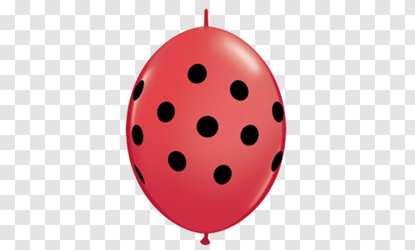 Toy Balloon Red Dog Polka Dot Transparent PNG