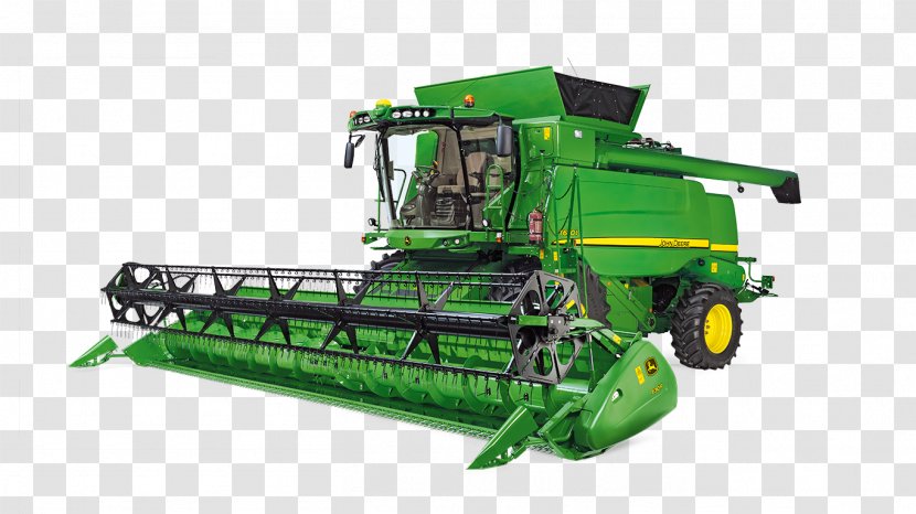 John Deere Combine Harvester Machine Forage - Productivity - Agricultural Machinery Transparent PNG