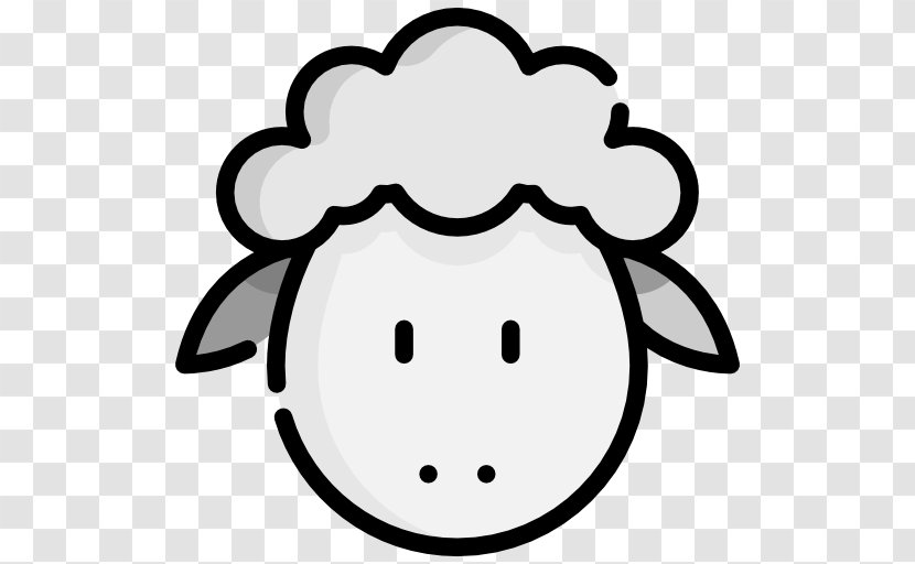 Sheep Symbol Clip Art - Head - Lamb Icon Transparent PNG