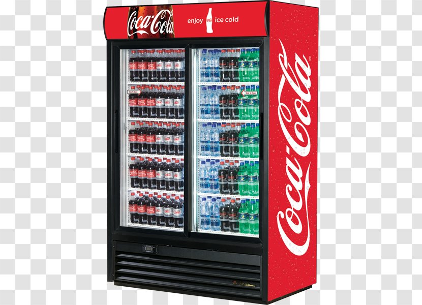 coca cola drink refrigerator