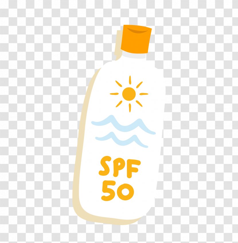 Sunscreen Cream - Product Design - Summer Sun Transparent PNG