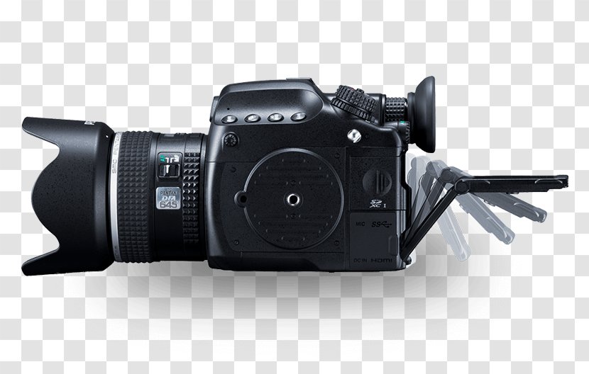 Pentax 645D Mirrorless Interchangeable-lens Camera Photography Lens Single-lens Reflex - Fullframe Digital Slr Transparent PNG