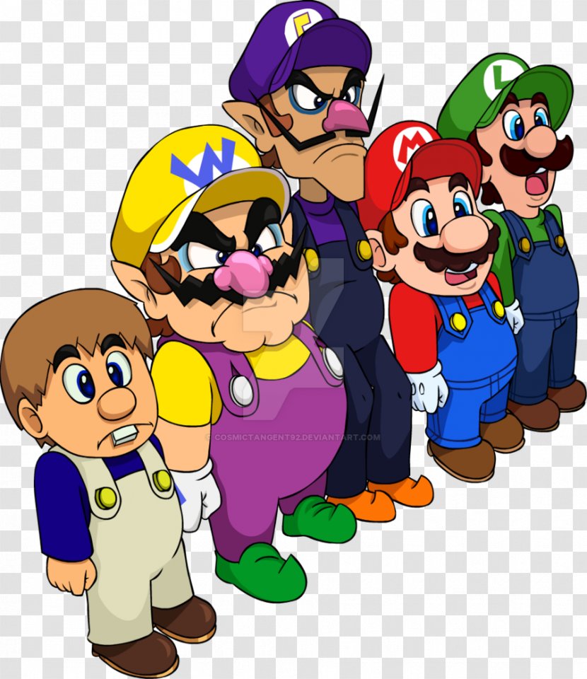 Mario Bros. Luigi Plumber Wario - Super Bros Show Transparent PNG