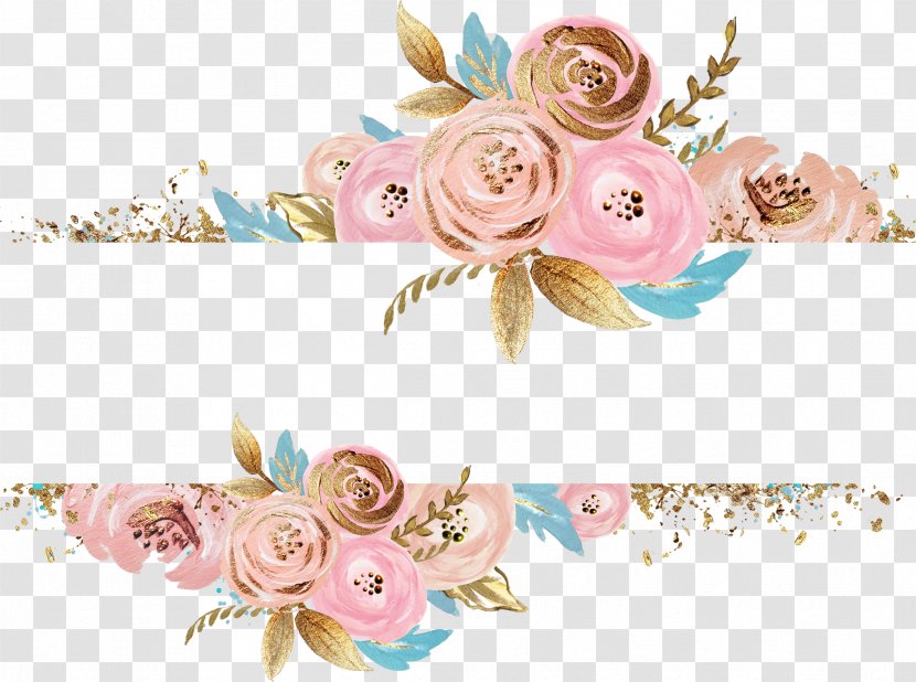Wedding Invitation Flower Rose Floristry Wreath - Body Jewelry - Acuarela Transparent PNG