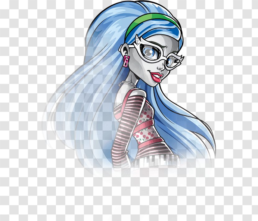 Monster High Doll Toy OOAK - Watercolor Transparent PNG
