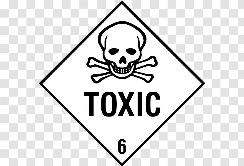Sticker Sign Hazard Gas Label - Harmful To Health Transparent PNG