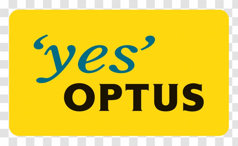 Logo Australia Optus Mobile Phones Brand - Signage Transparent PNG