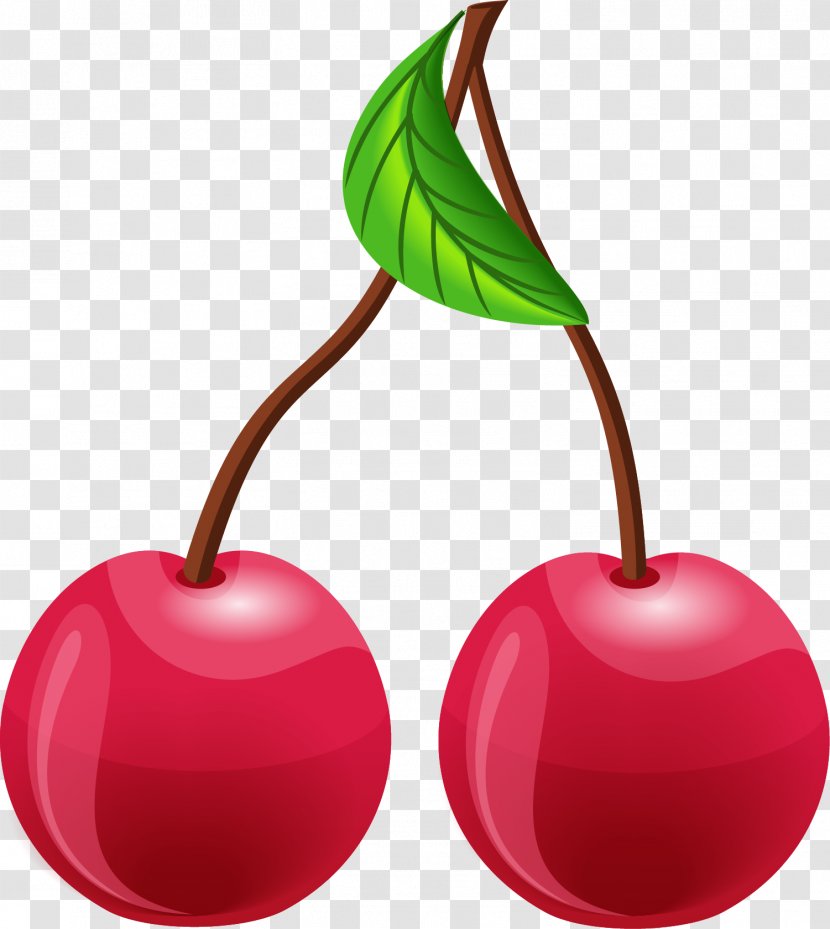 Cherry Cake Red - Hand Painted Transparent PNG