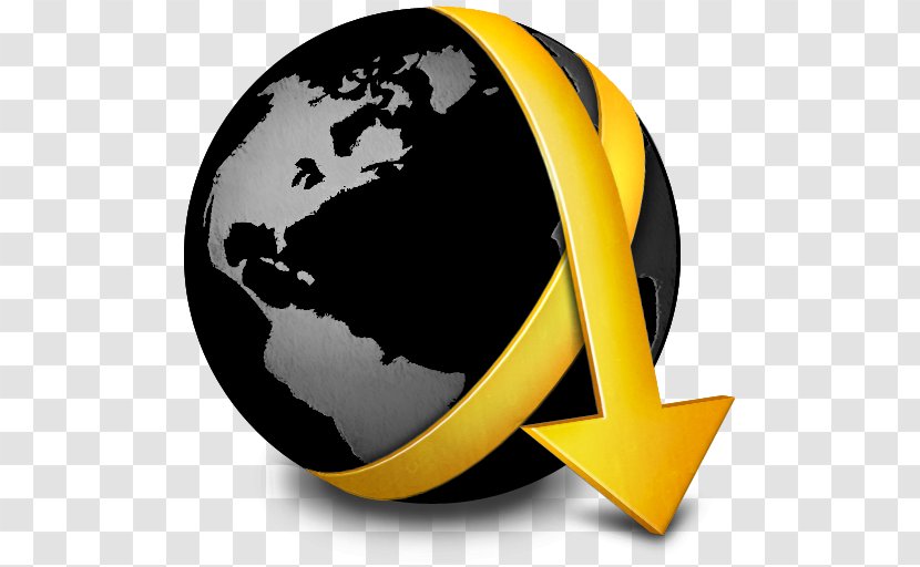 Earth Website - Sphere - Free High Quality Jdownloader Icon Transparent PNG