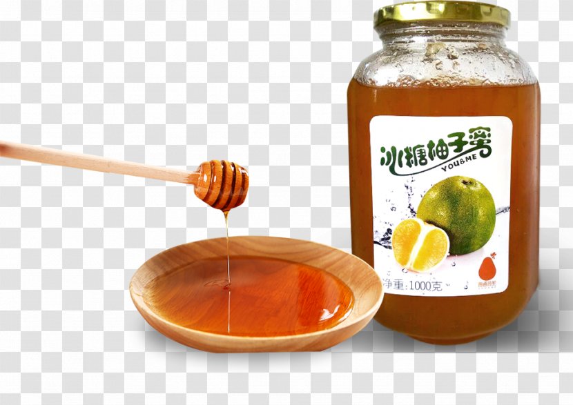 Tea Yuja-cha Rock Candy Honey Fruit Preserves - Citron Transparent PNG