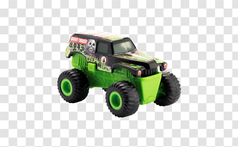 Radio-controlled Car Happy Meal Monster Truck Toy - Radiocontrolled - Grave Digger Transparent PNG