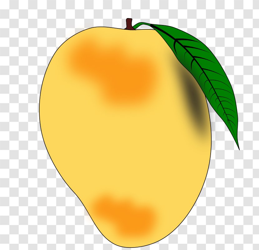 Mango Fruit Clip Art - Peach Transparent PNG