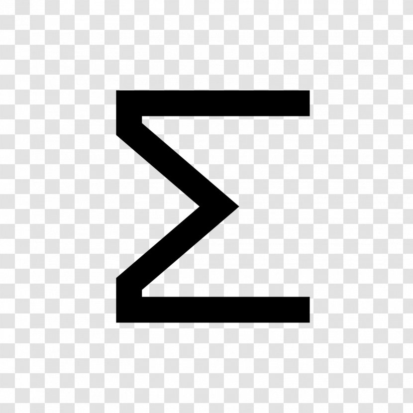 Sigma Symbol Letter Case Greek Alphabet - Brand - Açai Transparent PNG
