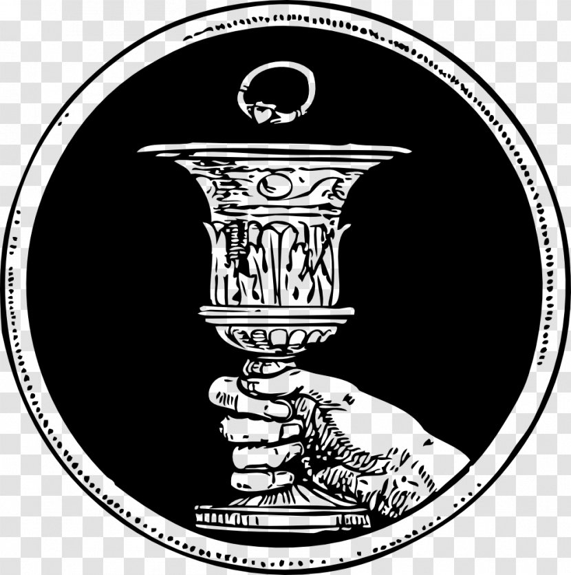 Chalice Holy Grail Sacred Symbol Blessing - Monochrome Photography - Communion Vector Transparent PNG