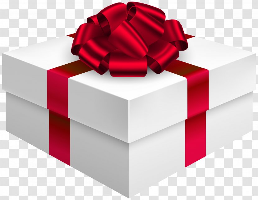 Gift Ribbon Box Clip Art - Christmas - Birthday Present Transparent PNG