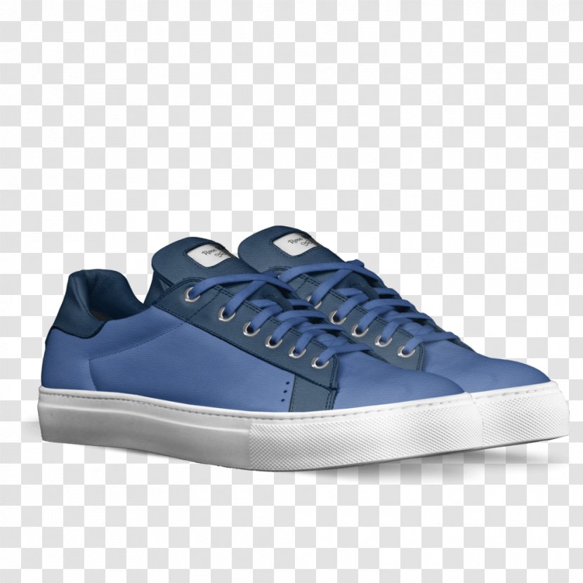 Sneakers Skate Shoe Leather Blue - Sportswear - Double Rose Transparent PNG