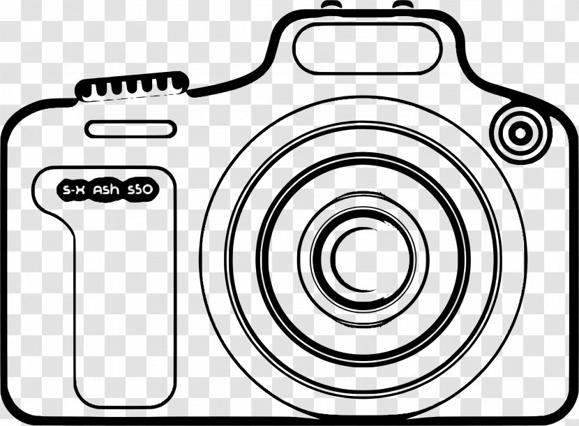 Photographic Film Camera Photography - Silhouette - Sketch Transparent PNG