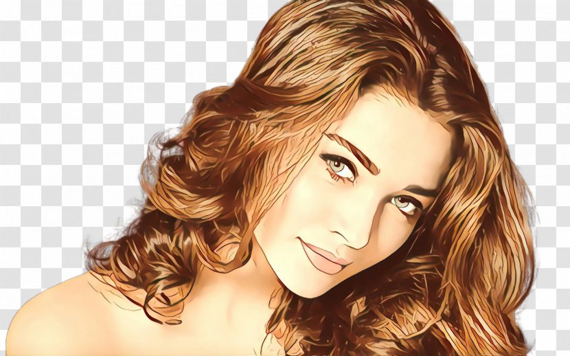Hair Face Hairstyle Eyebrow Skin - Blond - Brown Beauty Transparent PNG