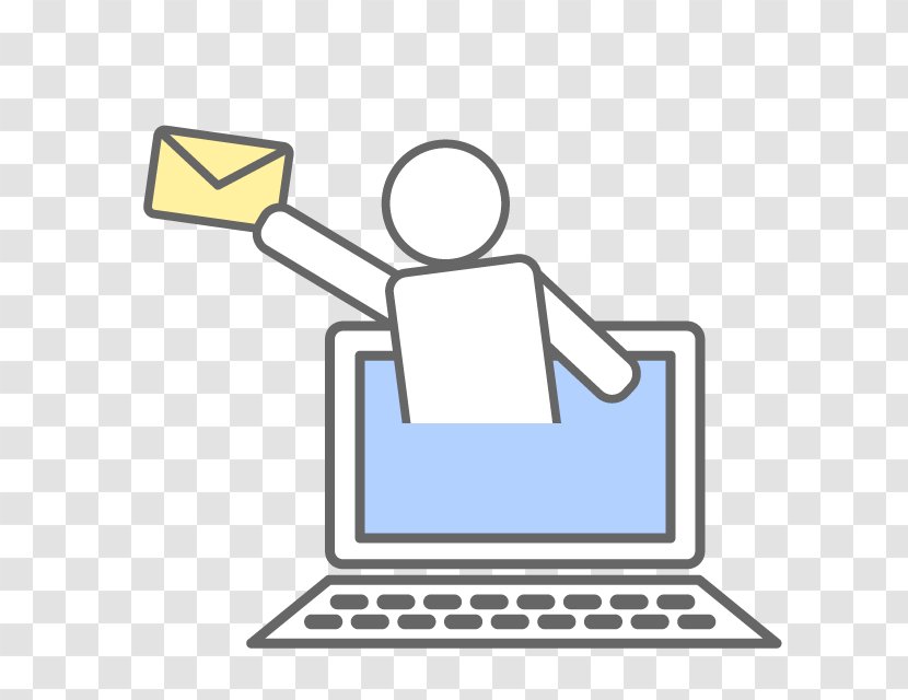 Clip Art Laptop Email Czasopismo Elektroniczne - Bulk Mail Transparent PNG