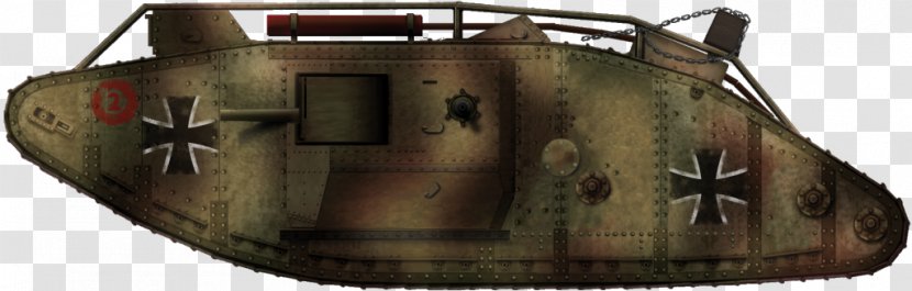 First World War Spring Offensive Mark IV Tank British Heavy Tanks Of I - X - Hand Painted London Transparent PNG