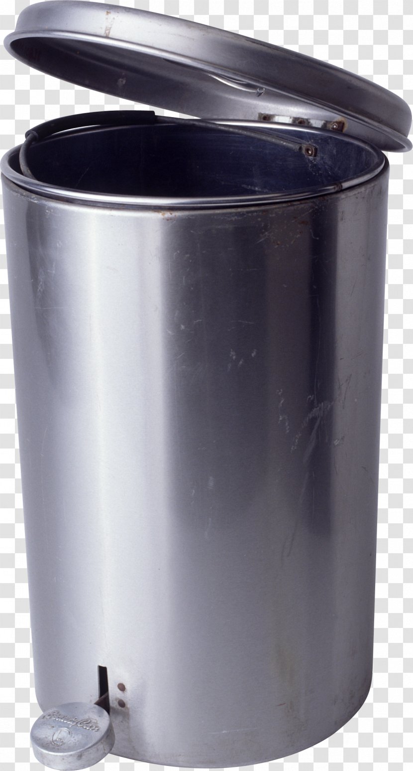 Waste Container Bucket Icon - Rubbish Bins Paper Baskets - Image Free Download Transparent PNG