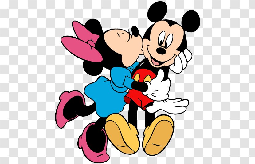 Minnie Mouse Mickey Daisy Duck The Walt Disney Company Clip Art - Tree - Kiss Transparent PNG