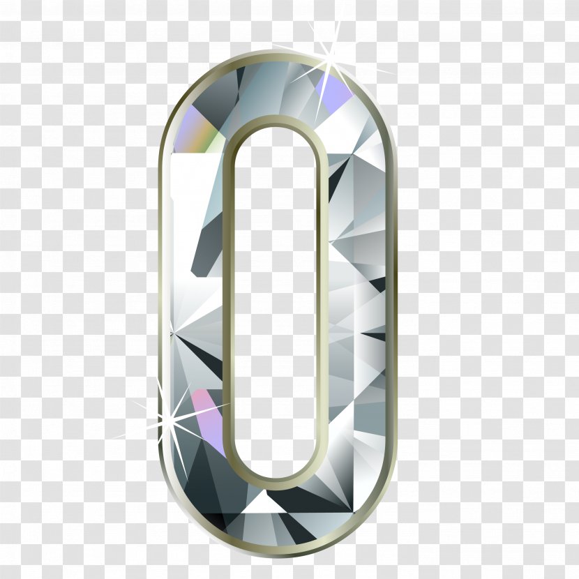 Art Arabic Numerals Numerical Digit - Diamond - 90 Transparent PNG