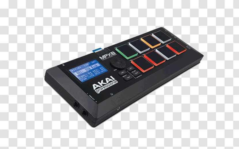 Akai MPX8 SD MPC MIDI Controllers Sampler - Tree - Musical Instruments Transparent PNG