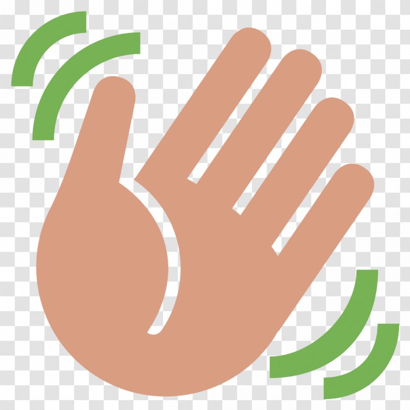 Hand Emoji Wave - Brand Transparent PNG