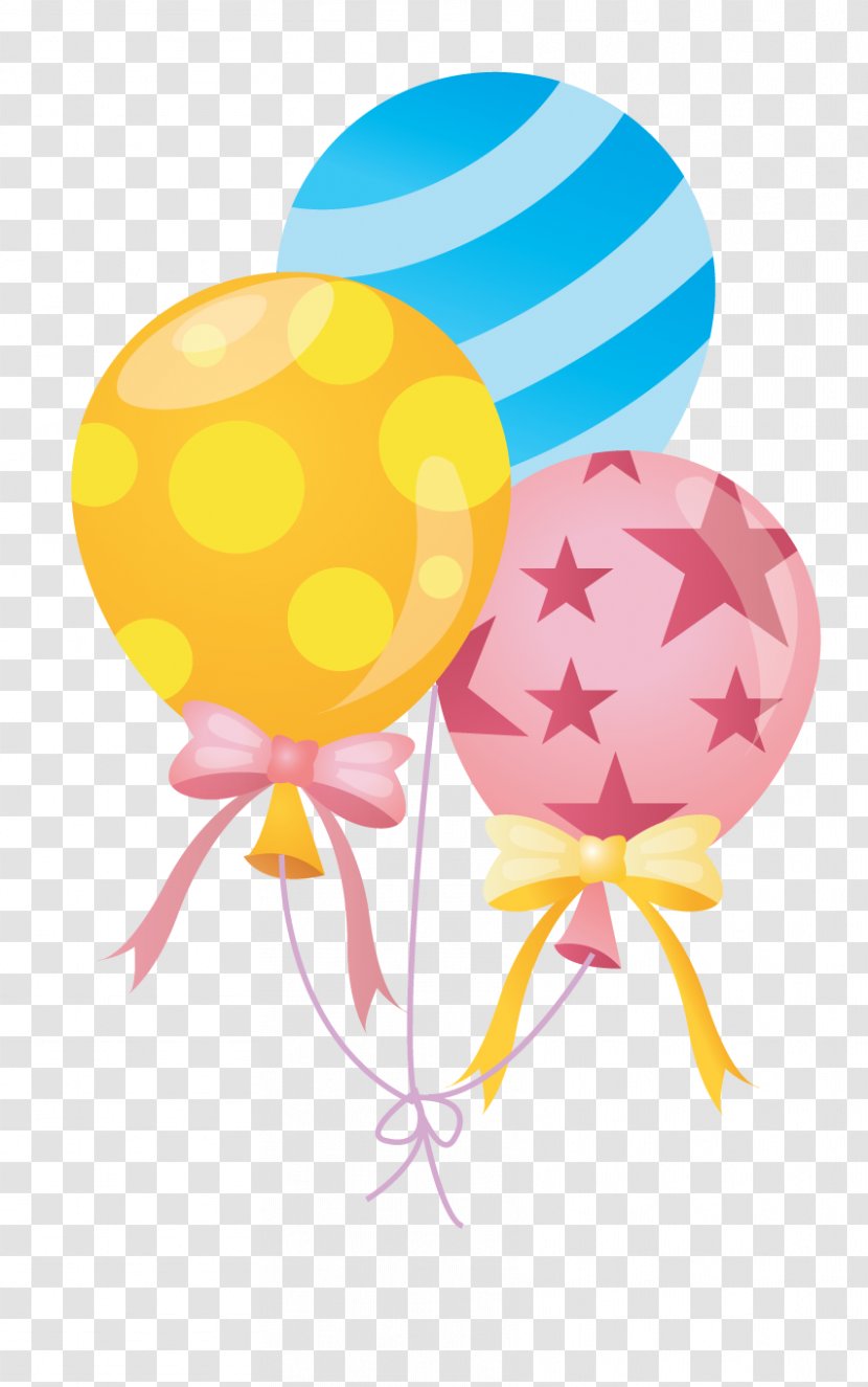 Balloon Clip Art - Yellow Transparent PNG