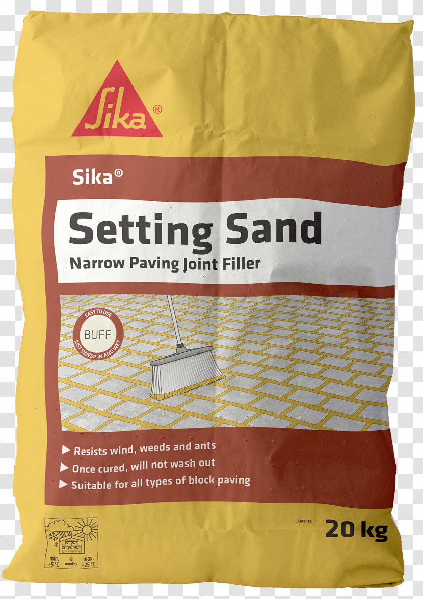 Sika Everbuild Material AG Block Paving - Curing - Moisture Cure Polyurethane Transparent PNG