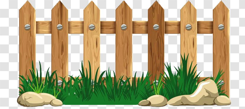 Fence Wood Stock Photography Clip Art - Grass Family - Wooden Transparent PNG