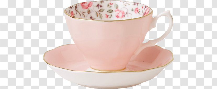 Saucer Teacup Bone China ロイヤルアルバート Tea Set - Tableware - Plate Transparent PNG
