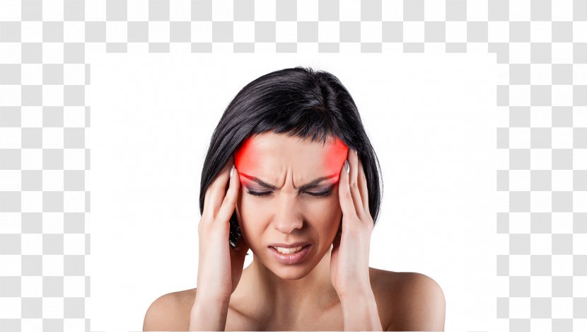 Migraine Tension Headache Therapy Chiropractic - Black Hair Transparent PNG