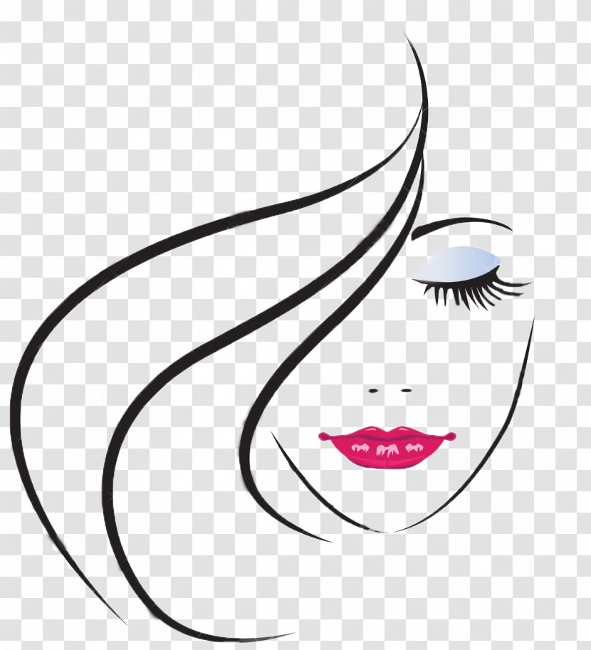 Clip Art Cosmetics Openclipart Beauty Vector Graphics - Silhouette - Makeup Transparent PNG