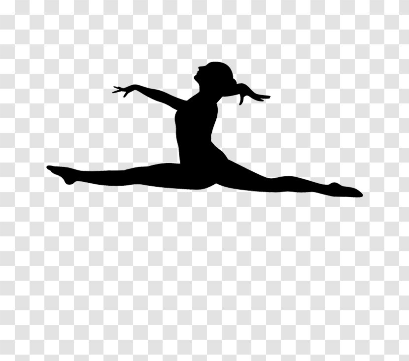 Artistic Gymnastics Silhouette Dance Sport - Performing Arts Transparent PNG