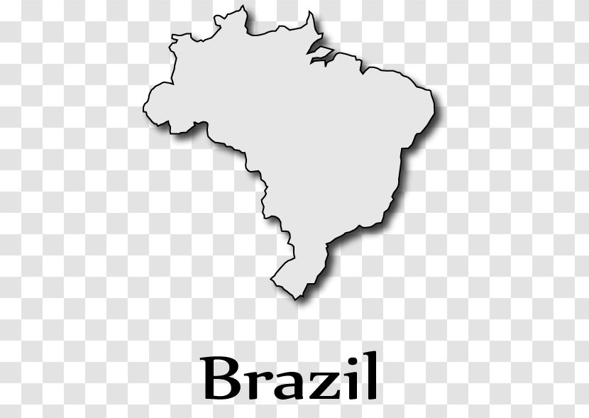 Brazil Free Content Clip Art - Silhouette - Map Cliparts Transparent PNG