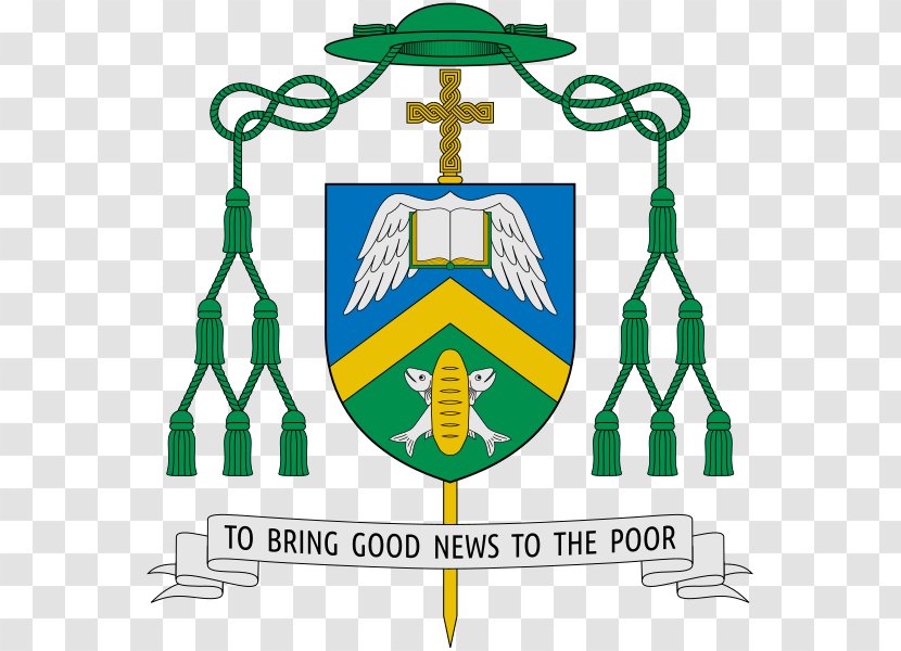 Titular Bishop Diocese Coat Of Arms Archbishop - Fulton J Sheen - Bob Marley Svg Transparent PNG