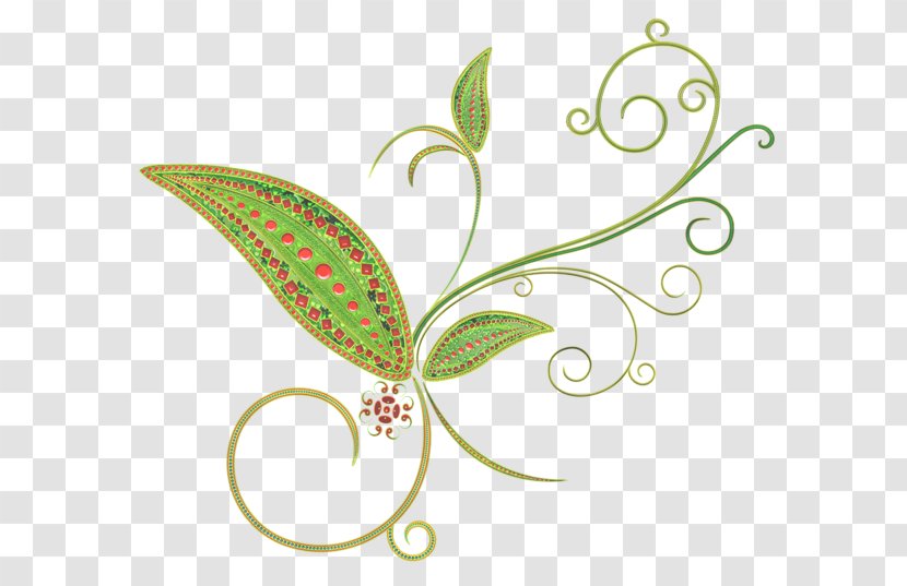 Leaf Plant Clip Art Pedicel Ornament - Visual Arts Transparent PNG