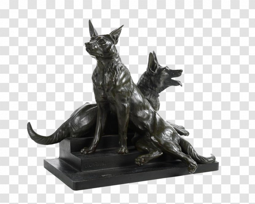 Bronze Sculpture Dog Breed Transparent PNG