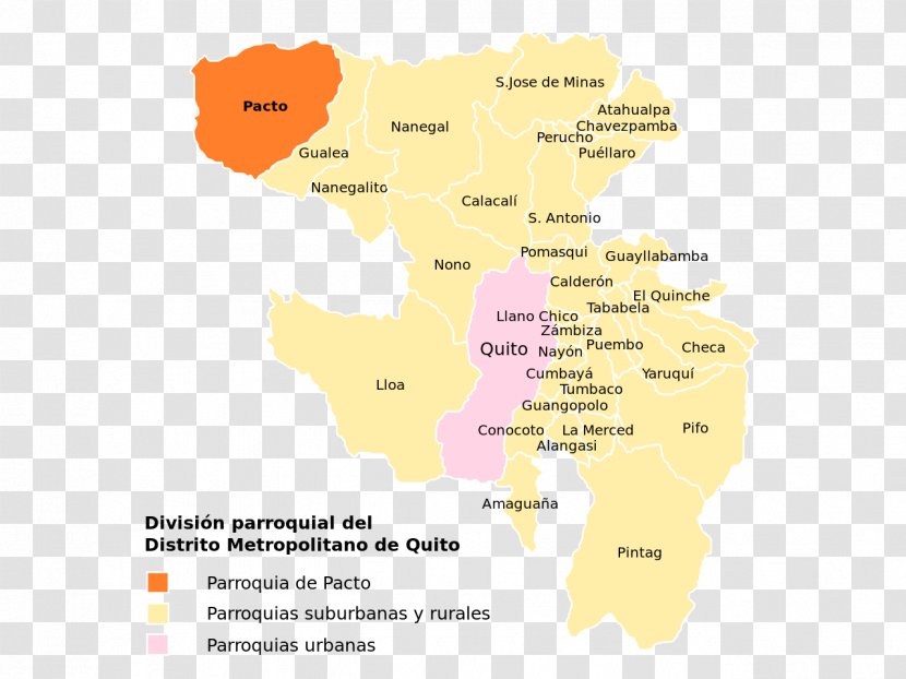 Calacalí Yaruqui Calderón Map Tumbaco - Wikipedia Transparent PNG