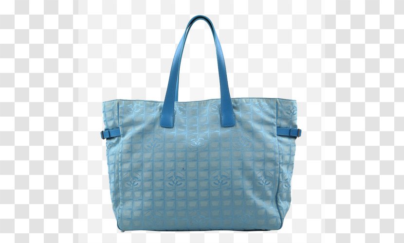Blue Tote Bag Textile - Azure - Cloth Transparent PNG