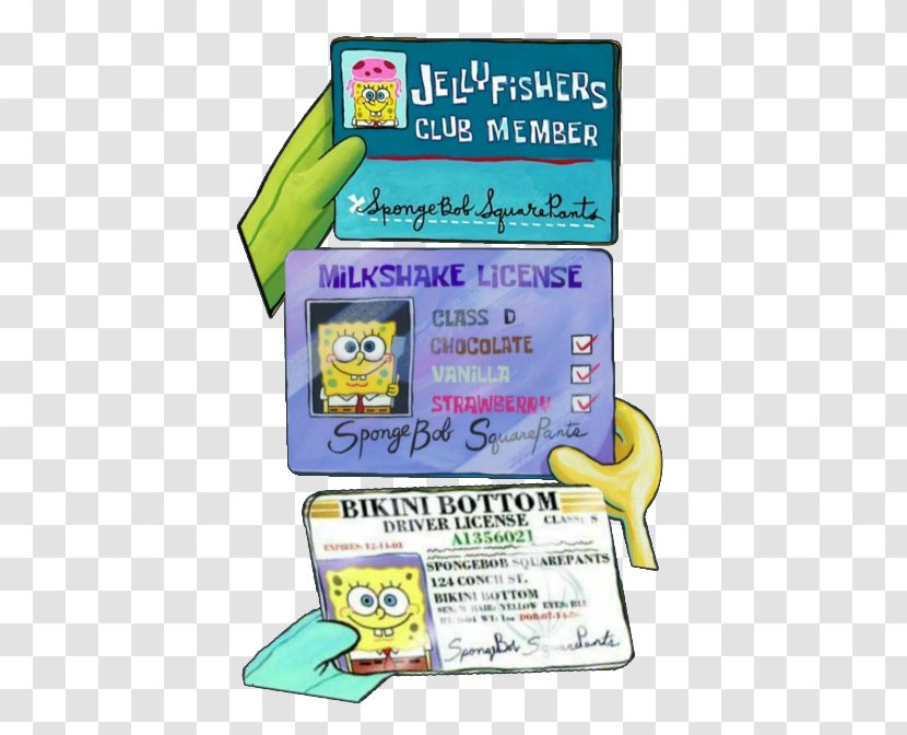 SpongeBob SquarePants Mr. Krabs Plankton And Karen Patrick Star Squidward Tentacles - Recreation - Drivers License Transparent PNG